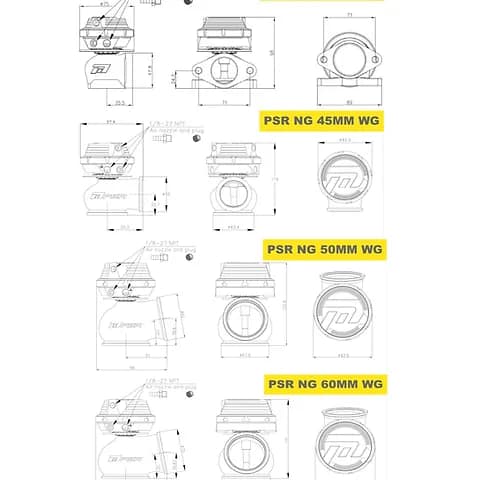 PSR 38mm New Gen Wastegate - Image 3