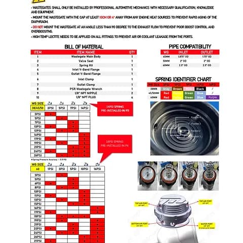 PSR 38mm New Gen Wastegate - Image 4